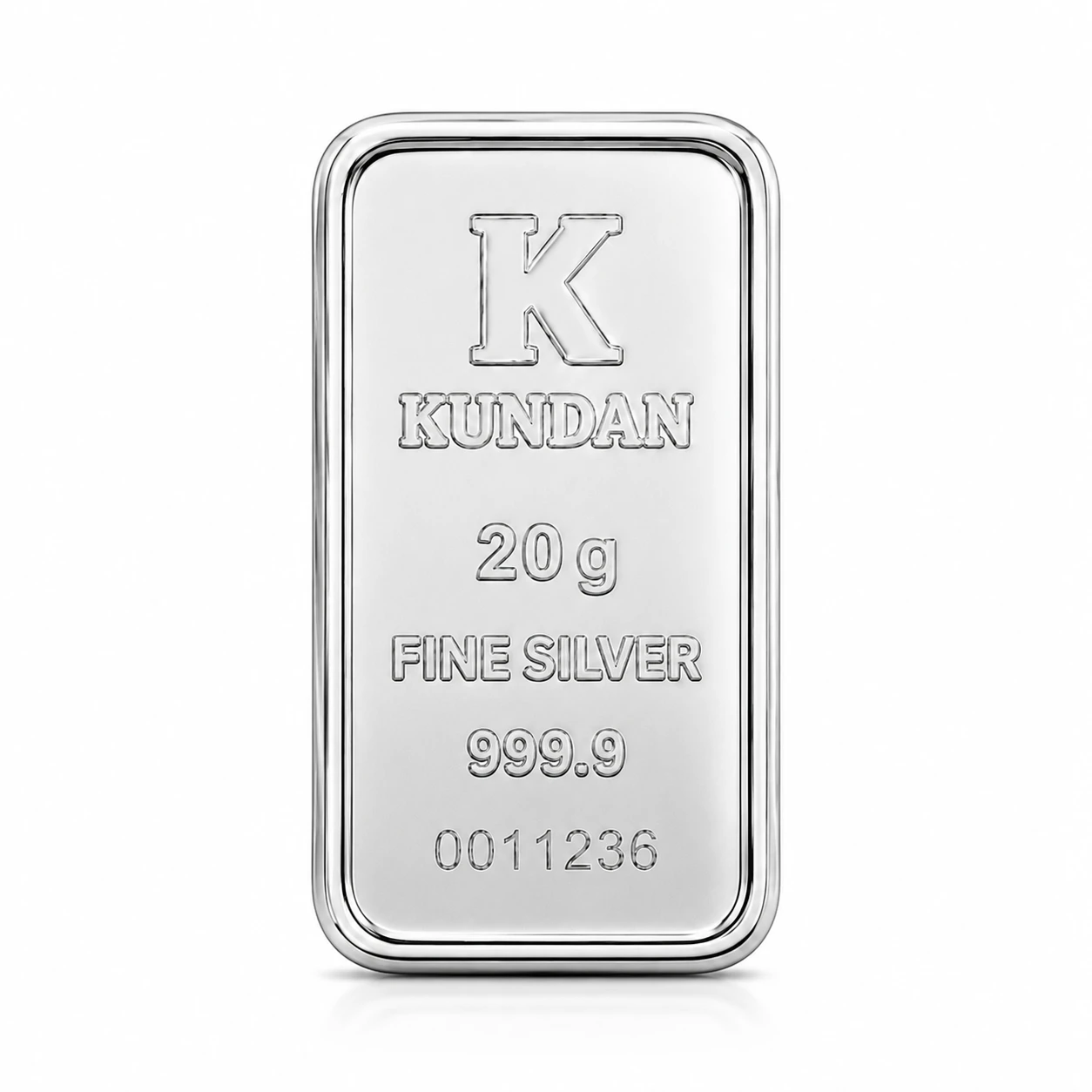 Kundan 20g silver bar